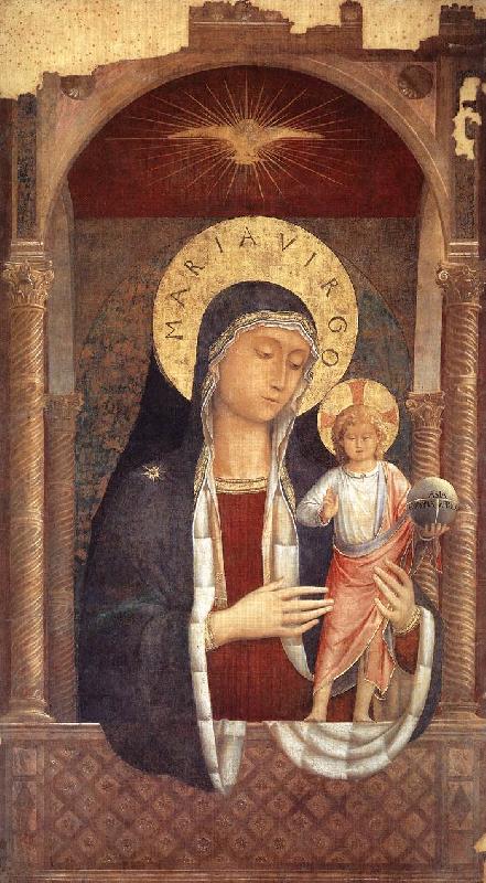 GOZZOLI, Benozzo Madonna and Child Giving Blessings dg France oil painting art